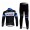 Garmin Barracuda Pro Team Radbekleidung Satz Fahrradtrikot Langarm und Lang Radhose Schwarz Blau Radtrikot Kaufen