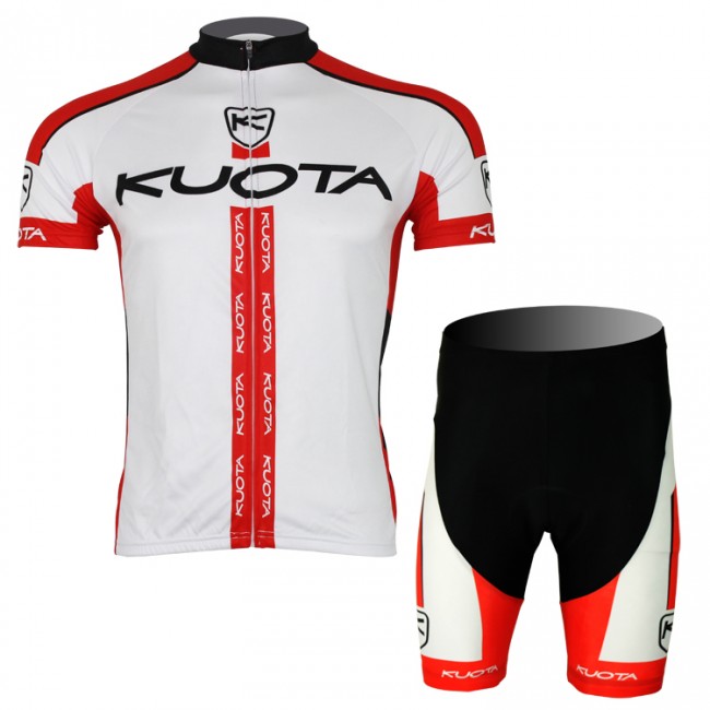 2013 KUOTA Radtrikot Kurzarm und Kurz Radhose Kits Weiß Rot Radtrikot Kaufen 2013 KUOTA Radtrikot Kurzarm und Kurz Radhose Kits Weiß Rot Radtrikot Kaufen