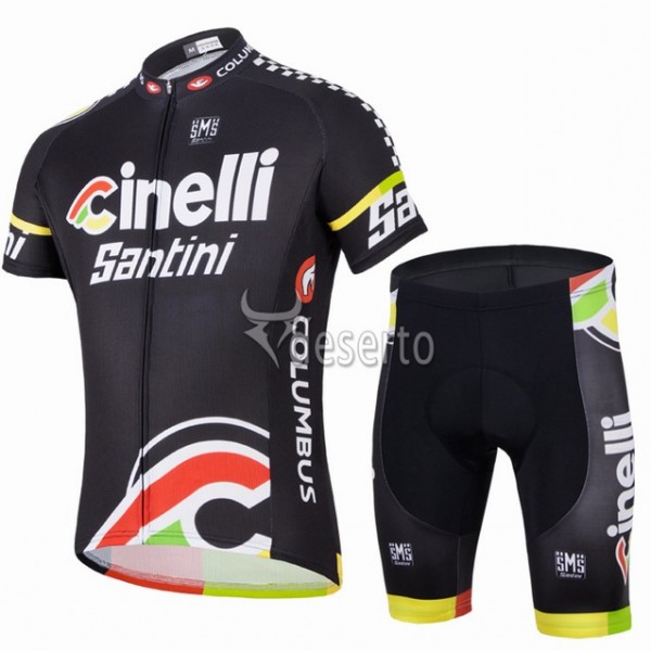 2014 Team Cinelli Radbekleidung Radtrikot Kurzarm und Fahrradhosen Kurz Radtrikot Kaufen