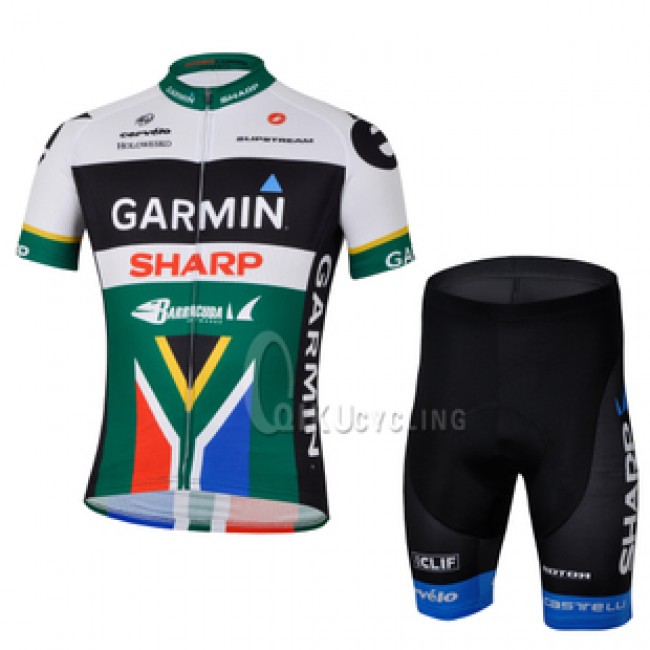 2013 Garmin Sharp Barracuda Südafrika Champion Radtrikot Kurzarm und Kurz Radhose Kits Grün Radtrikot Kaufen 2013 Garmin Sharp Barracuda Südafrika Champion Radtrikot Kurzarm und Kurz Radhose Kits Grün Radtrikot Kaufen