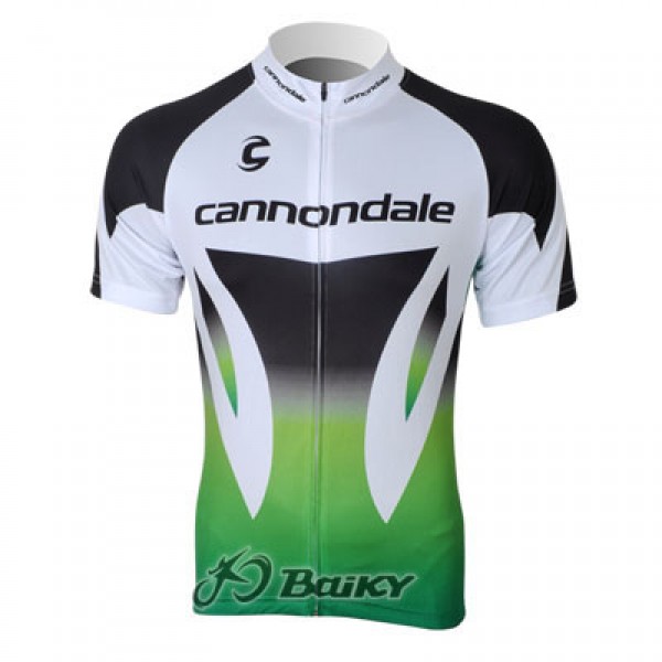 Cannondale Radtrikot Kurzarm Weiß Schwarz Grün Radtrikot Kaufen