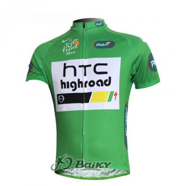 HTC-Highroad Pro Team Radtrikot Kurzarm Grün Radtrikot Kaufen