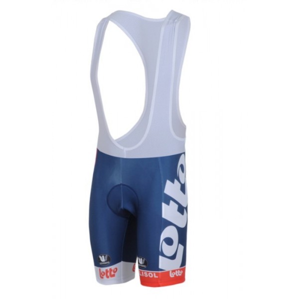 Lotto Belisol Kurz Trägerhose Blau Weiß 2013 Radtrikot Kaufen