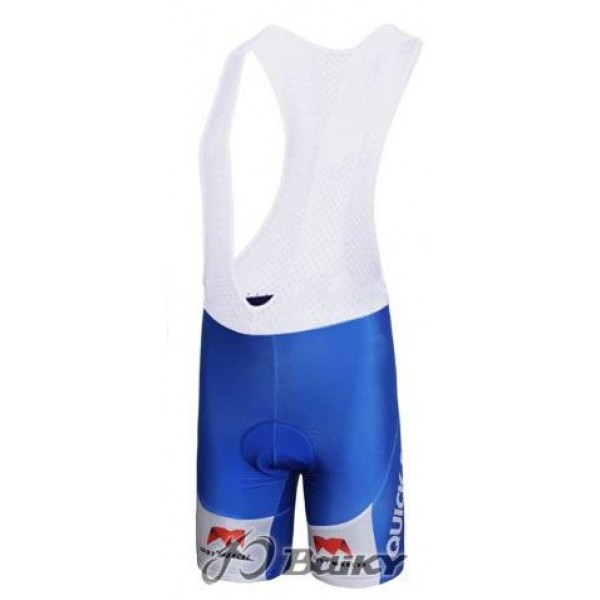 Omega Pharma-Quick Step innergetic Kurz Trägerhose Blau Weiß Radtrikot Kaufen