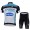 2013 Omega Pharma Quick Step Radtrikot Kurzarm und Kurz Radhose Kits Weiß Schwarz Radtrikot Kaufen