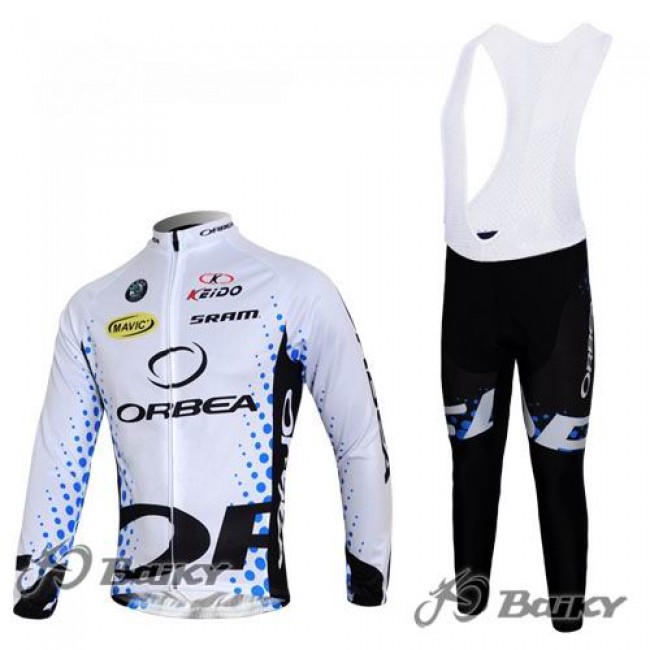 Orbea Pro Team Fahrradbekleidung Radtrikot Satz Langarm und Lange Trägerhose Weiß Radtrikot Kaufen Orbea Pro Team Fahrradbekleidung Radtrikot Satz Langarm und Lange Trägerhose Weiß Radtrikot Kaufen
