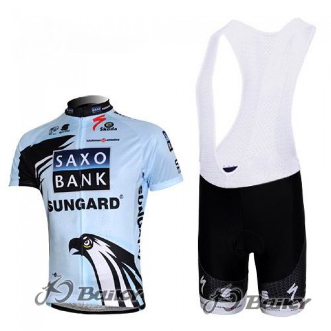Saxo Bank Sungard Pro Team Fahrradbekleidung Satz Fahrradtrikot Kurzarm Trikot und Kurz Trägerhose Weiß Radtrikot Kaufen Saxo Bank Sungard Pro Team Fahrradbekleidung Satz Fahrradtrikot Kurzarm Trikot und Kurz Trägerhose Weiß Radtrikot Kaufen