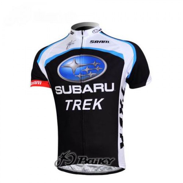 Subaru Trek Pro Team Radtrikot Kurzarm Schwarz Radtrikot Kaufen