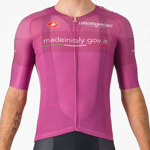Herren Cyclamen Trikot Giro d'Italia 2024 Race Radtrikot Kaufen