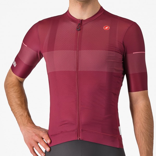 Herren Trofeo Giro d'Italia 2024 Trikot-Bordeaux Radtrikot Kaufen