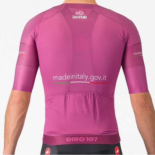 Herren Cyclamen Trikot Giro d'Italia 2024 Race Radtrikot Kaufen