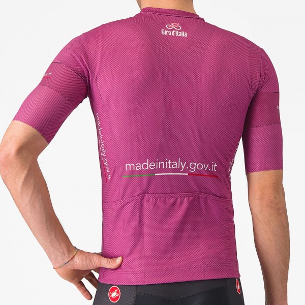 Herren Cyclamen Trikot Giro d'Italia 2024 Classification Radtrikot Kaufen