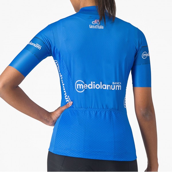 Damen Blaues Trikot Damen Giro d'Italia 2024 Competizione Radtrikot Kaufen