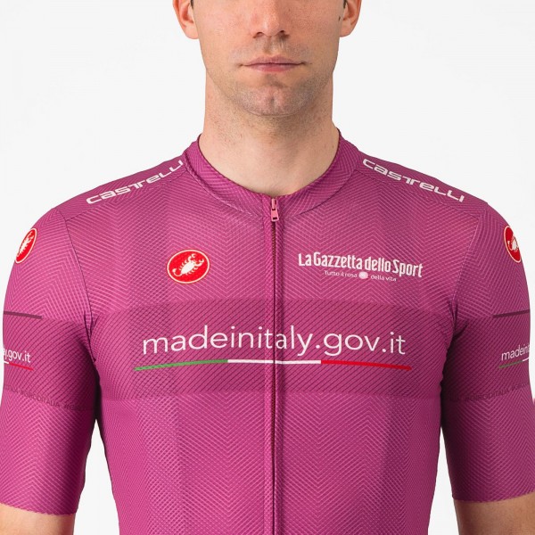 Herren Cyclamen Trikot Giro d'Italia 2024 Classification Radtrikot Kaufen