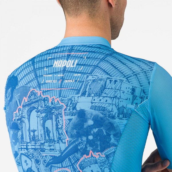 Herren Trikot Napoli Giro d'Italia 2024 Radtrikot Kaufen
