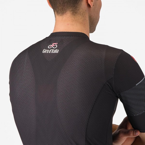 Herren Schwarzes Trikot Giro d'Italia 2024 Classification Radtrikot Kaufen