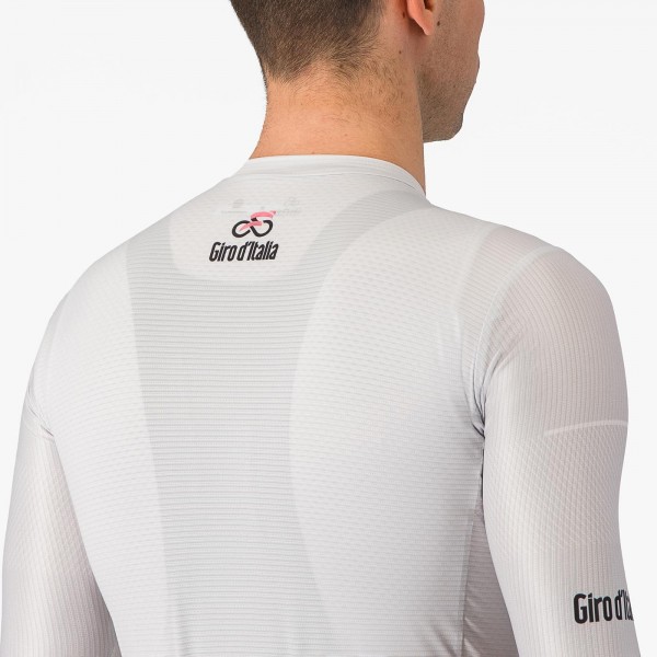 Herren Trofeo Giro d'Italia 2024 Trikot-Silbergrau Radtrikot Kaufen