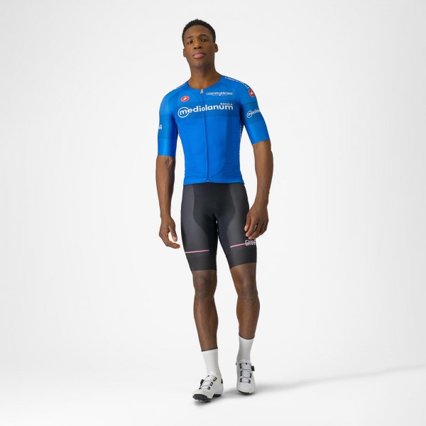 Herren Blau Trikot Giro d'Italia 2024 Race Radtrikot Kaufen