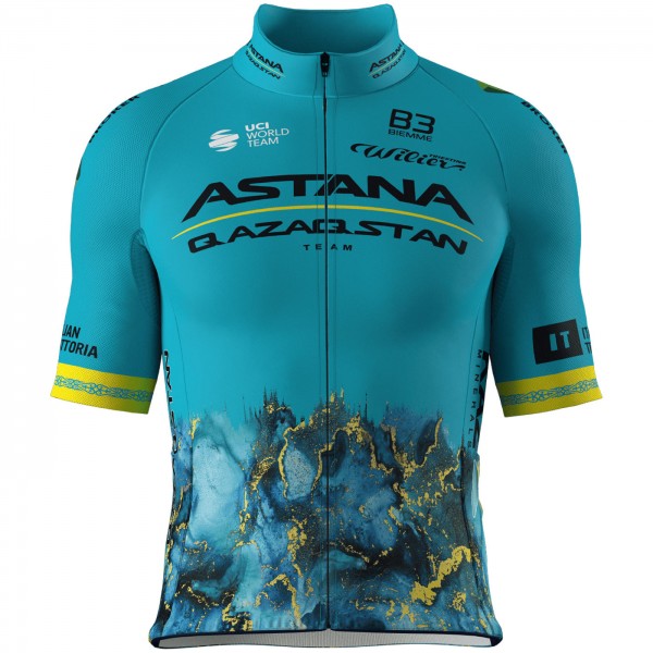 Herren Biemme Astana Qazaqstan 2024 Asteria Pro trikot Radtrikot Kaufen