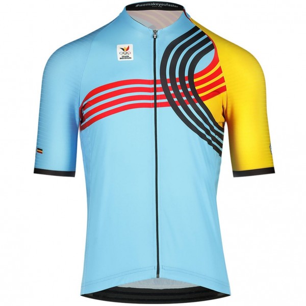 Herren Belgischen Nationalen trikot-Paris 2024 Radtrikot Kaufen