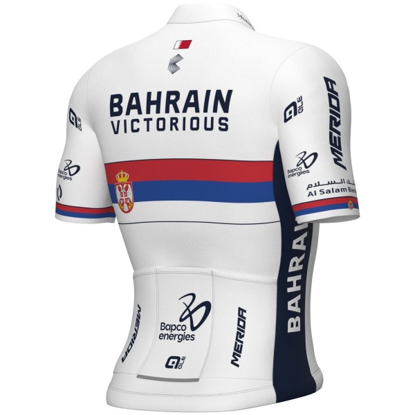 Herren Ale Bahrain Victorious 2024 trikot-Britischer Meister Radtrikot Kaufen