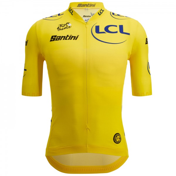 Herren Gelbes Trikot Tour de France 2024 Radtrikot Kaufen