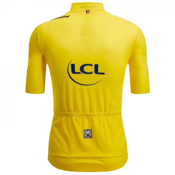 Herren Gelbes Trikot Tour de France 2024 Fan Linie Radtrikot Kaufen