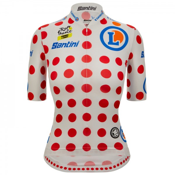 Damen Tour de France 2024 Pois frau trikot Radtrikot Kaufen