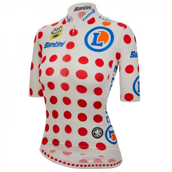 Damen Tour de France 2024 Pois frau trikot Radtrikot Kaufen