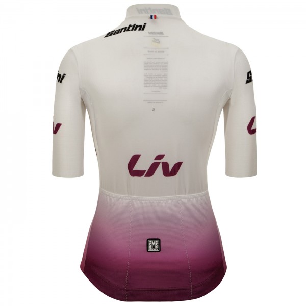 Damen Weißes Damen-T-Shirt Tour de France 2024 Radtrikot Kaufen