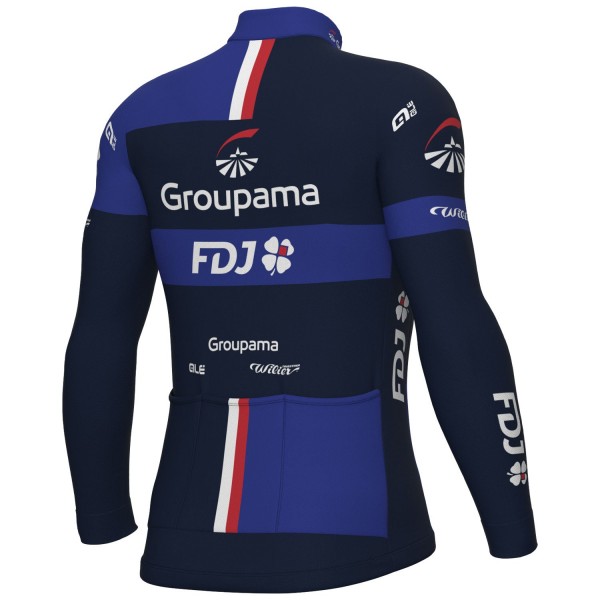 Herren Ale Groupama FDJ 2024 langarmtrikot trikot Radtrikot Kaufen