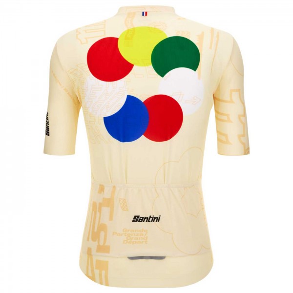 Herren Santini Tour de France 2024 trikot-Grand Départ Radtrikot Kaufen