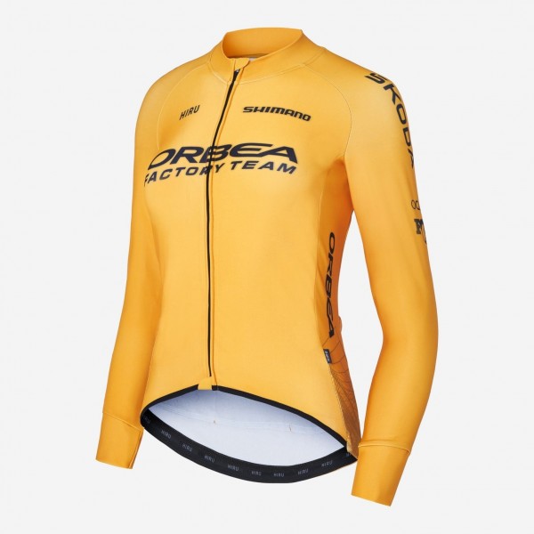 Damen Damen Langarmtrikot Orbea Factory Team 2024 Core Radtrikot Kaufen