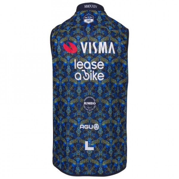 Herren Weste Agu Wind Team Visma Lease a bike 2024-Tdf Radtrikot Kaufen
