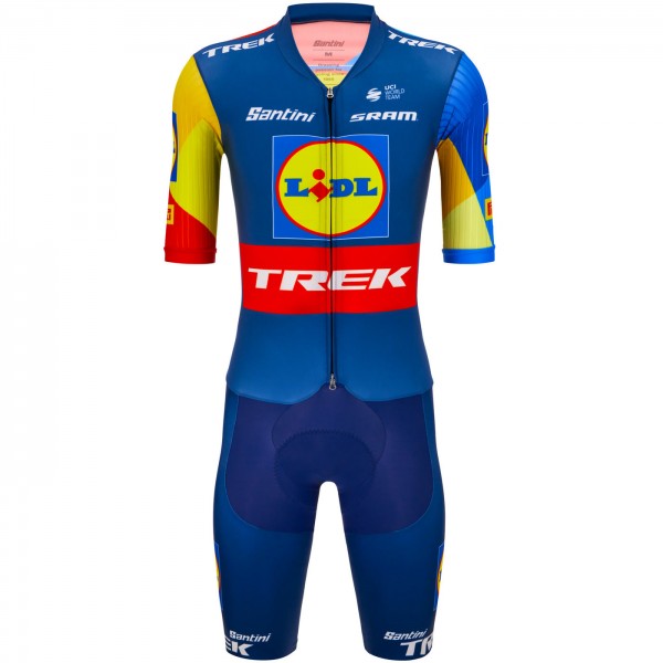 Herren Santini Lidl Trek 2024 Team Original einteiler Radtrikot Kaufen