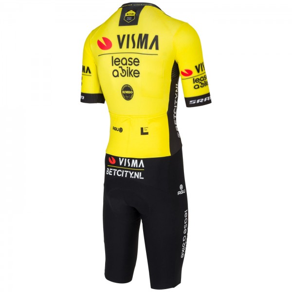 Herren Body Agu Team Visma Lease a bike 2024 Radtrikot Kaufen