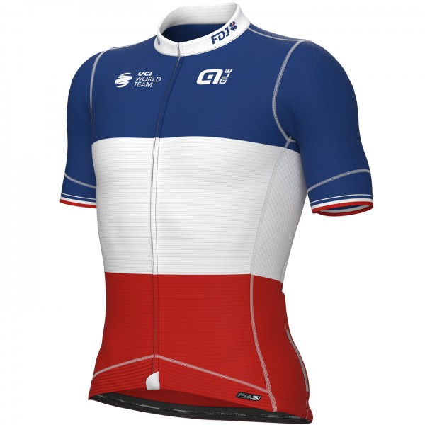 Herren Groupama FDJ 2024 PRS trikot-Franzosischer meister Radtrikot Kaufen