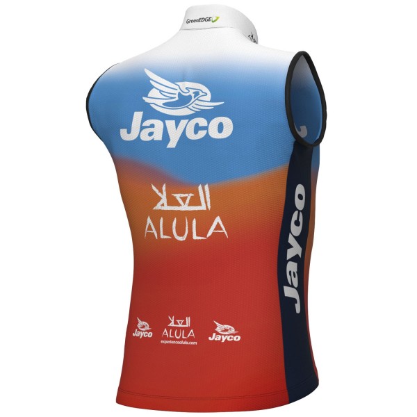 Herren Ale Team Jayco Alula 2024 wind weste Radtrikot Kaufen