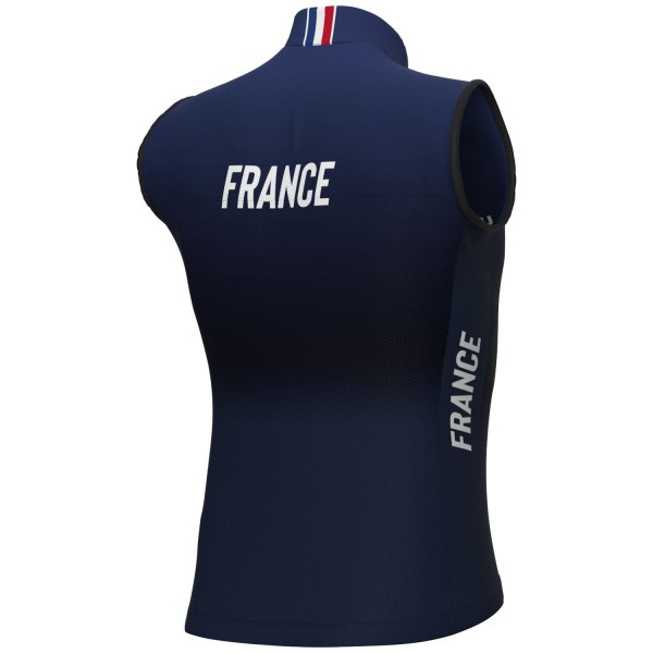 Herren Ale French National 2024 wind weste Radtrikot Kaufen