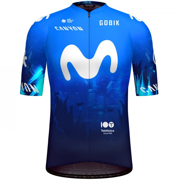 Herren Gobik Movistar 2024 Odyssey trikot Radtrikot Kaufen