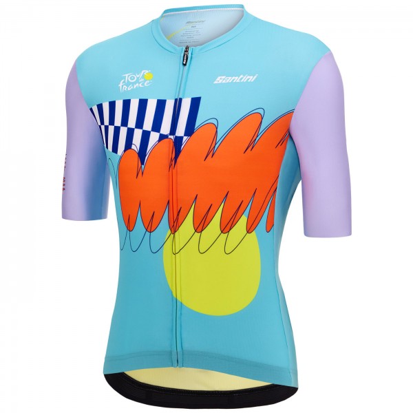 Herren Santini Tour de France 2024 trikot-Nizza Radtrikot Kaufen