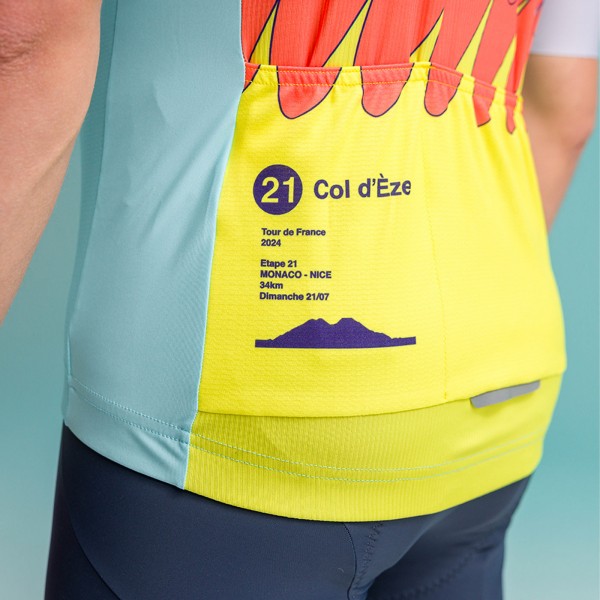 Herren Santini Tour de France 2024 trikot-Nizza Radtrikot Kaufen