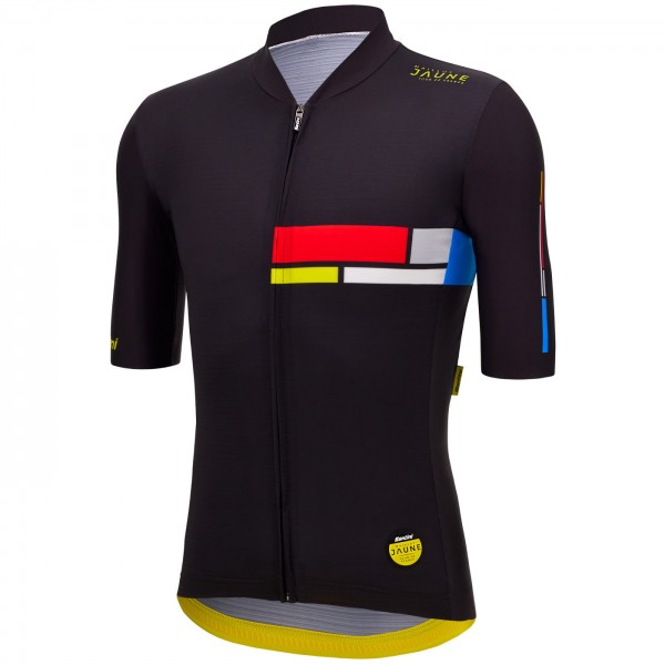 Herren Jersey Santini Tour de France 2024-Alpe d'Huez Radtrikot Kaufen