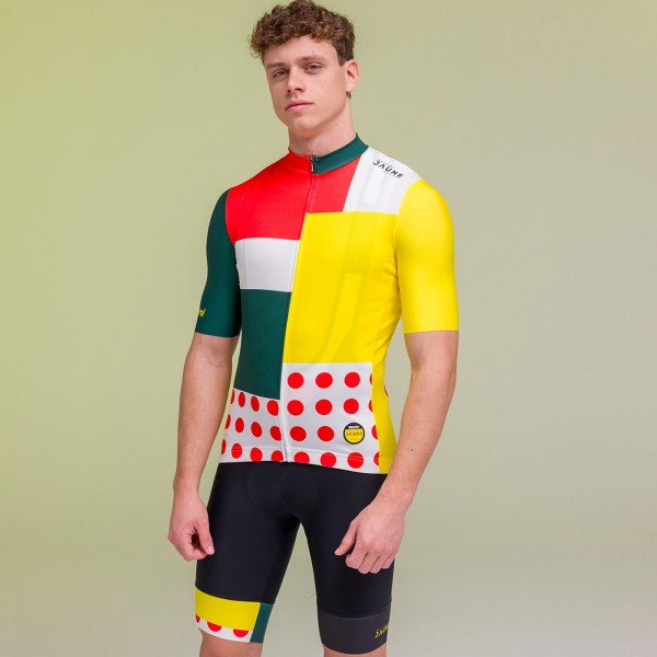 Herren Santini Tour de France 2024 trikot-Combo Radtrikot Kaufen