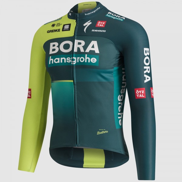 Herren Sportful Bora Hansgrohe 2024 Thermal langarm trikot Radtrikot Kaufen