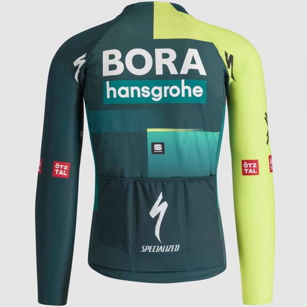 Herren Sportful Bora Hansgrohe 2024 Thermal langarm trikot Radtrikot Kaufen