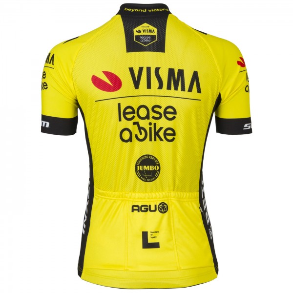 Damen Frauentrikot Agu Team Visma Lease a bike 2024 Radtrikot Kaufen