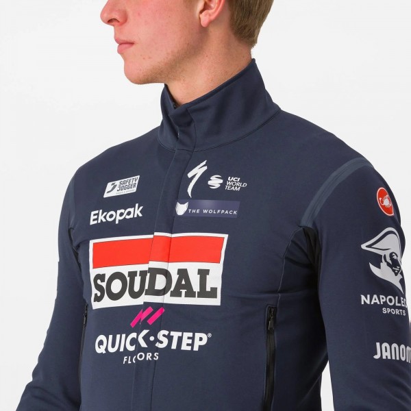 Herren Castelli Soudal Quick-Step 2024 Perfetto RoS jacke Radtrikot Kaufen