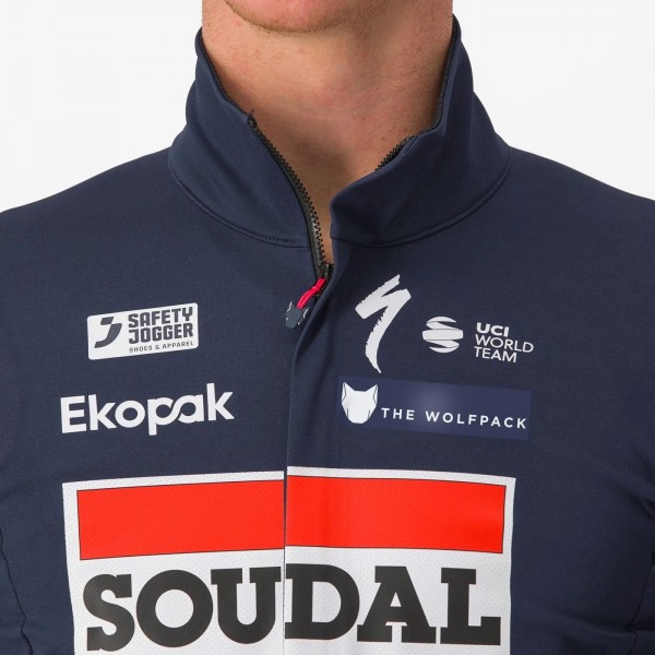Herren Castelli Soudal Quick-Step 2024 Perfetto RoS jacke Radtrikot Kaufen
