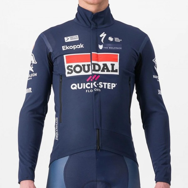 Herren Castelli Soudal Quick-Step 2024 Perfetto RoS jacke Radtrikot Kaufen